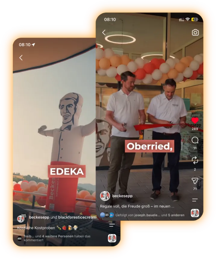 Beckesepp Eröffnung