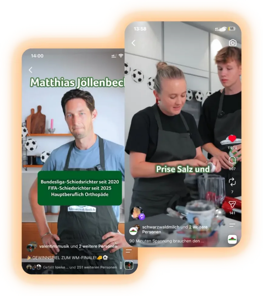 Schwarzwaldmilch Kampagne